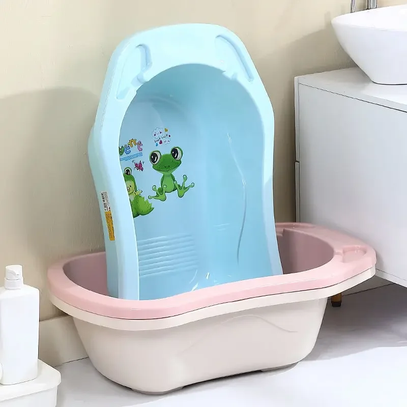 Baby Bath Tub, Bath Bucket, Sitting and Lying Large Home, Newborns, Young Children, Children, Big Children, Household Babies