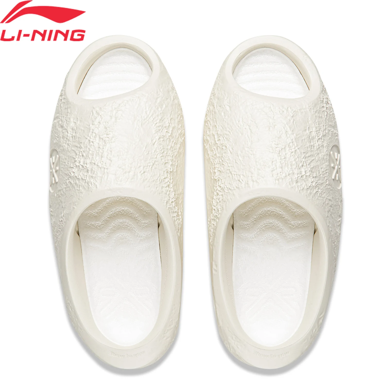 

Мужские шлепанцы Li-Ning WADE LUNAR ROCK SLIDE, дышащие, с мягкой амортизацией, легкие баскетбольные сандалии LiNing ABTW003