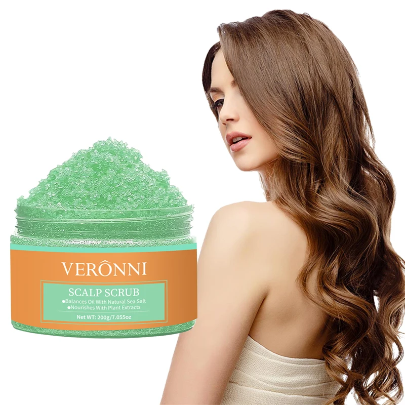 

VERONNI Scalp Scrub – Exfoliating & Purifying Scalp Treatment, Removes Buildup & Oil, Soothes Itchy Scalp, Refreshing Pre-Shampo