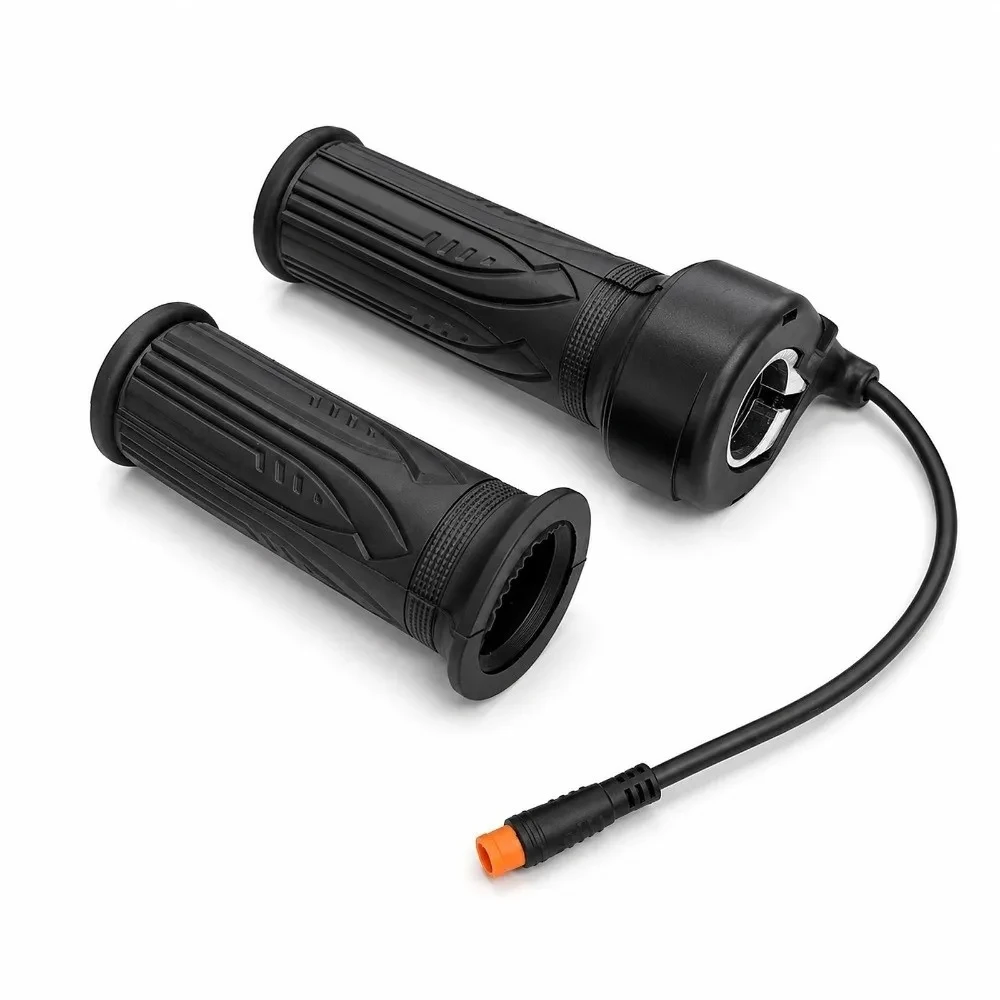 23cm Cable Length Electric Bike Throttle 3 Pin Waterproof Connector 12V to 72V 20X Scooter Speed Throttle Handle for 22.2mm Hand
