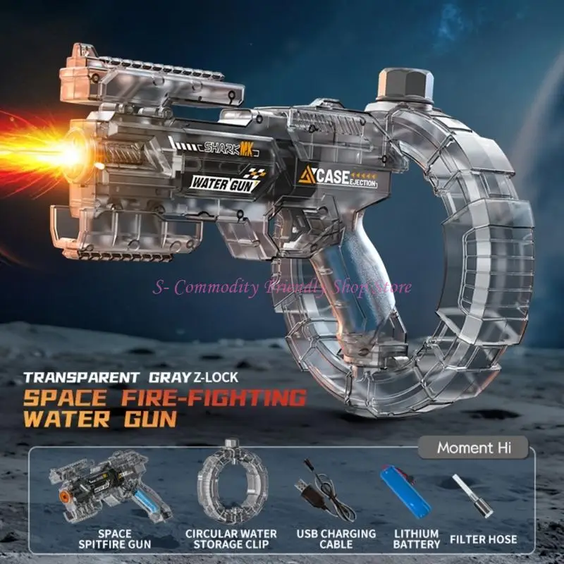 

85AE Powerful Electric Water Toy Automatic With Flashing Lights For Summer Pool And Beach Activities