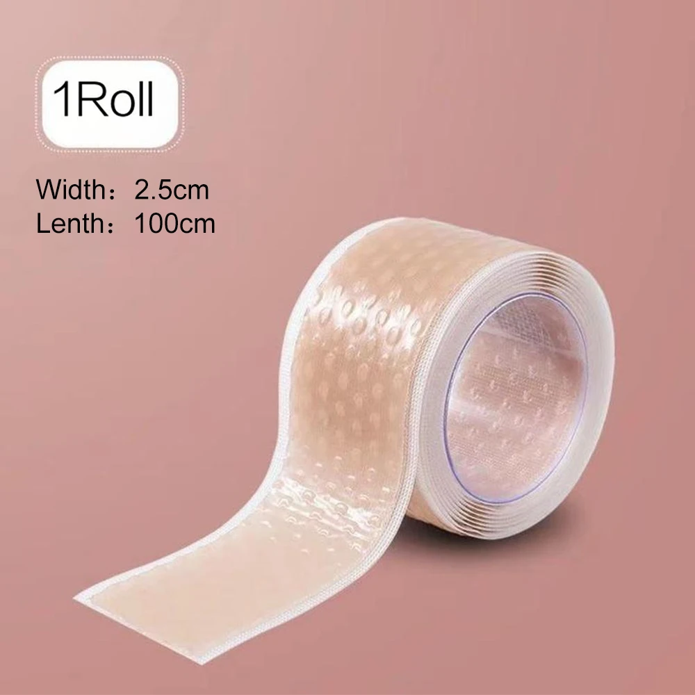 

100cm Gel Heel Protector Foot Patches Adhesive Blister Pads Heel Liner Shoes Stickers Relief Pain Plaster Foot Care Cushion