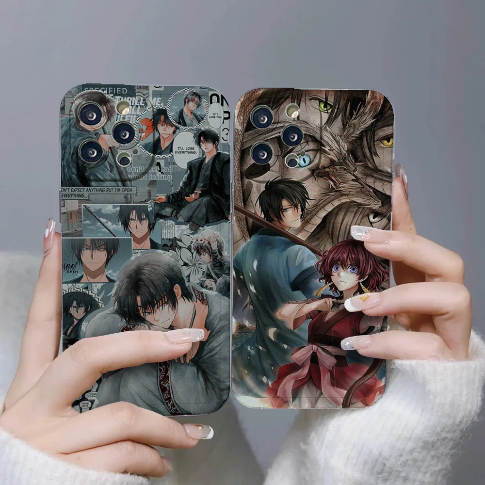 Hak Akatsuki No Yona Of The Dawn Phone Case For IPhone 11 12 13 14 15 Plus Pro Max Anger Eyes Silicon Clear Soft Cover