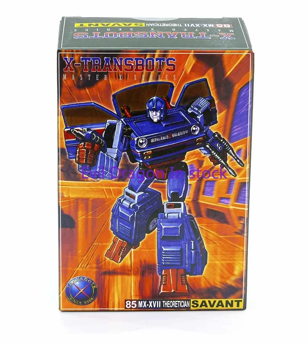 In Voorraad Transformatie Speelgoed X-TRANSBOTS MX-17 MX-XVII Savant Skids Action Figure Speelgoed Collectie Gift