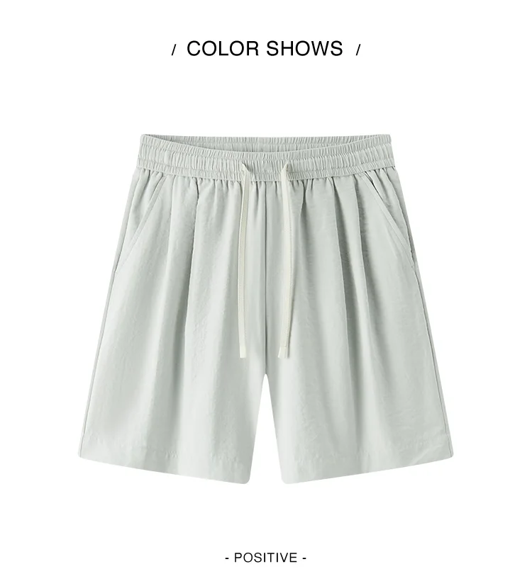 Semir Womens Shorts 2026 Pleated Texture Draped Elastic Waist A Line Loose Casual Style