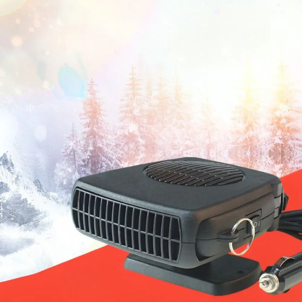 Portable 12V 24V Car Heater Auto Warmer Fan Defroster Defogger Fast Heating Cooling Device Vehicle Windshield Demister Dryer