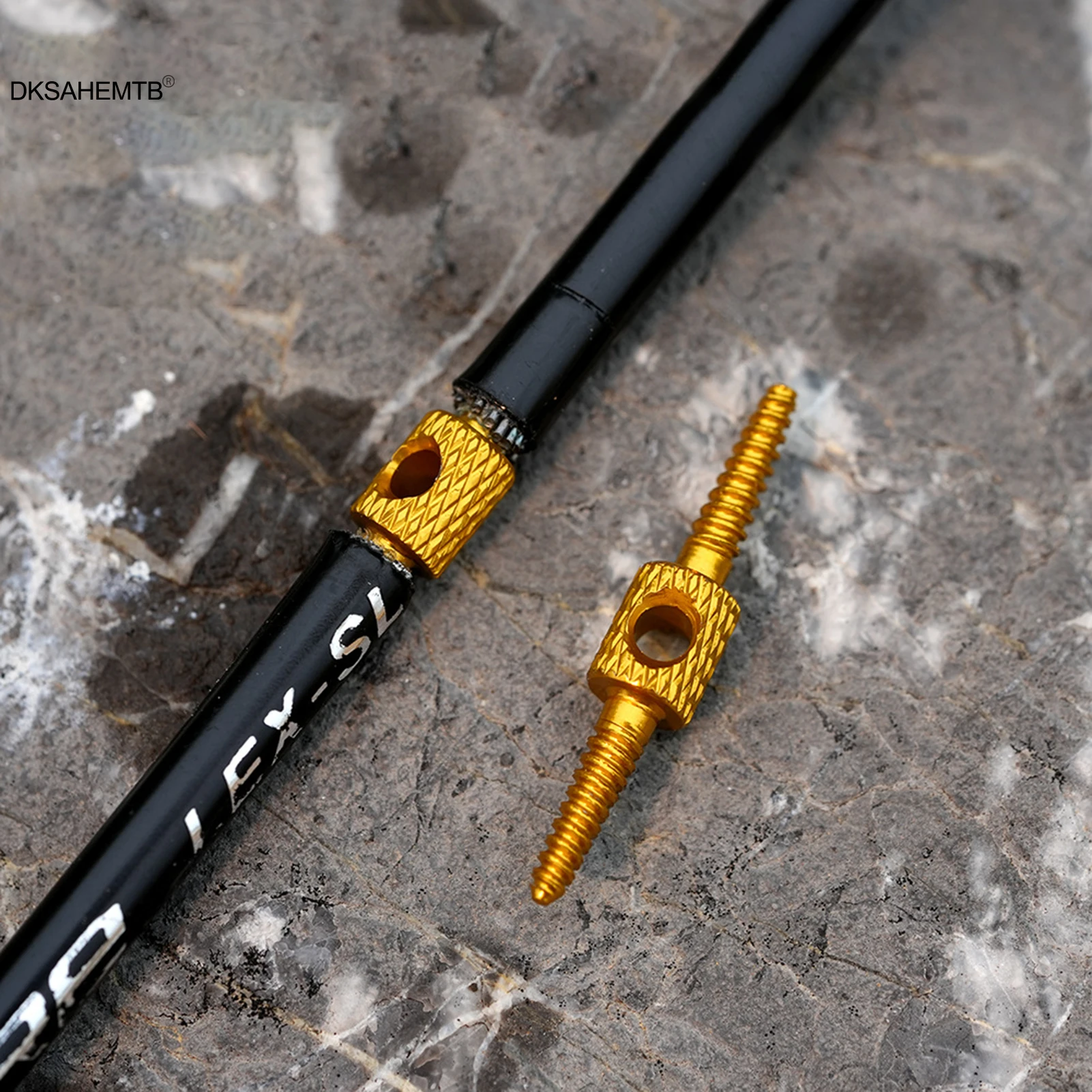 

Bicycle Brake Connection Accessories Durable Aluminum Alloy Connector For Mountain Bike Brake Transmission Line Pipe Connectors