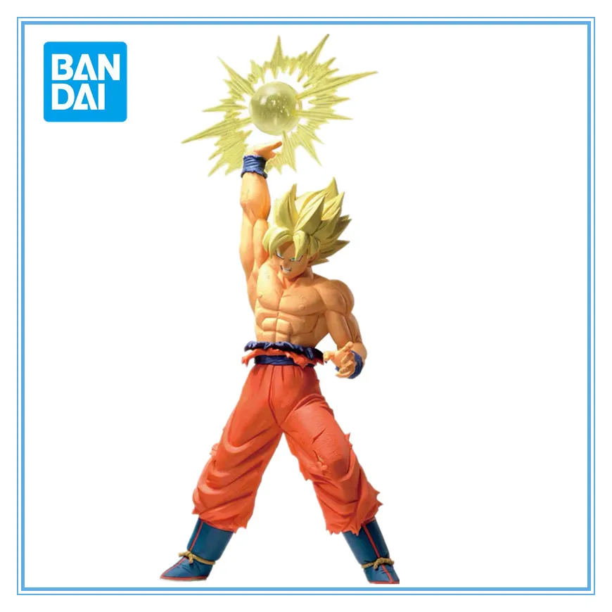 

Bandai Original Banpresto Anime Dragon Ball Z G×materia Super Saiyan Goku PVC Action Figure Collection Model Toys