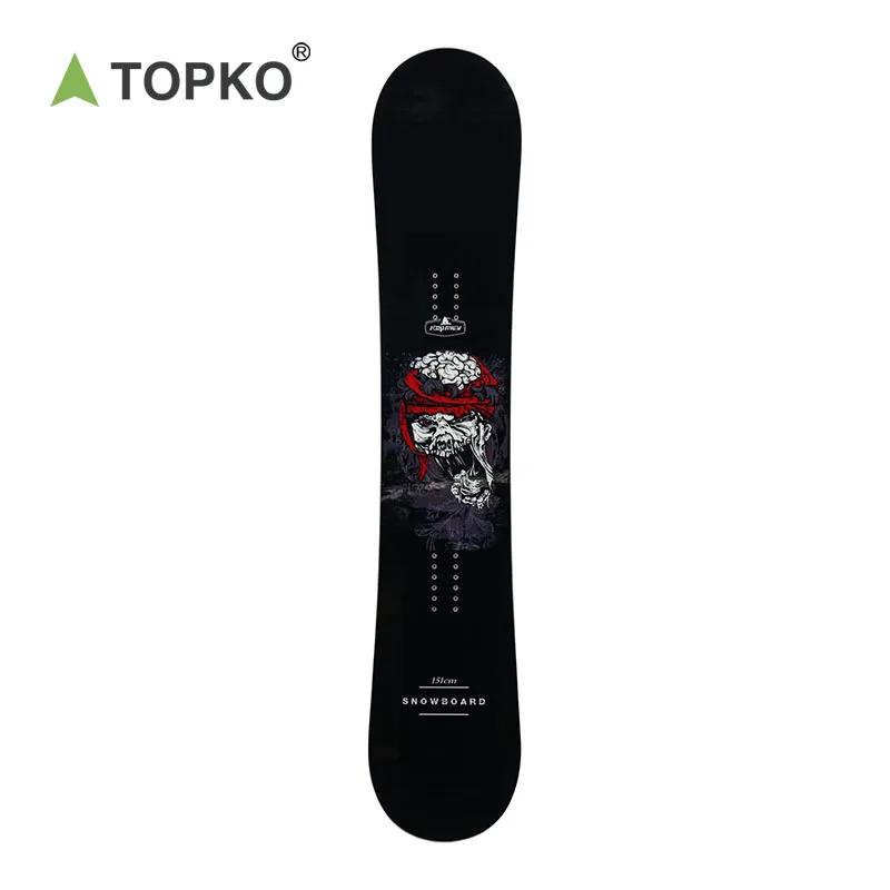 TOPKO Venda quente de marca própria personalizada para treinamento de snowboard, skate, placa de prática para adultos