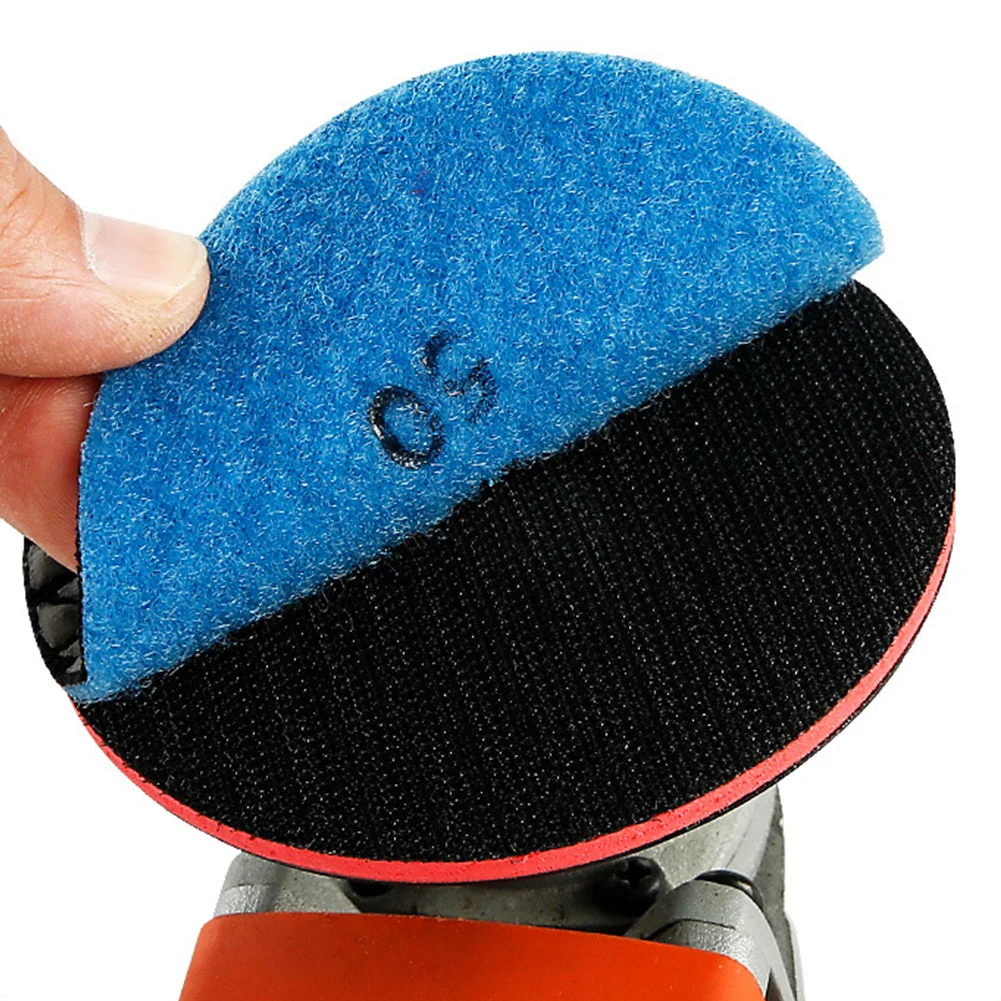 4 Inch Dry Polishing Pads for Granite Marble and Stone 100mm Diameter 4mm Thickness Multiple Grit Options Available
