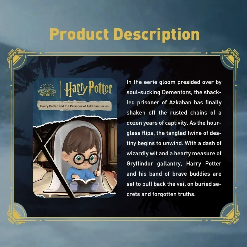 POP MART Harry Potter and the Prisoner of Azkaban Series Mystery Box 1PC/12PCS Blind Box Guess Bag Desktop Decoration Cute Model view 6