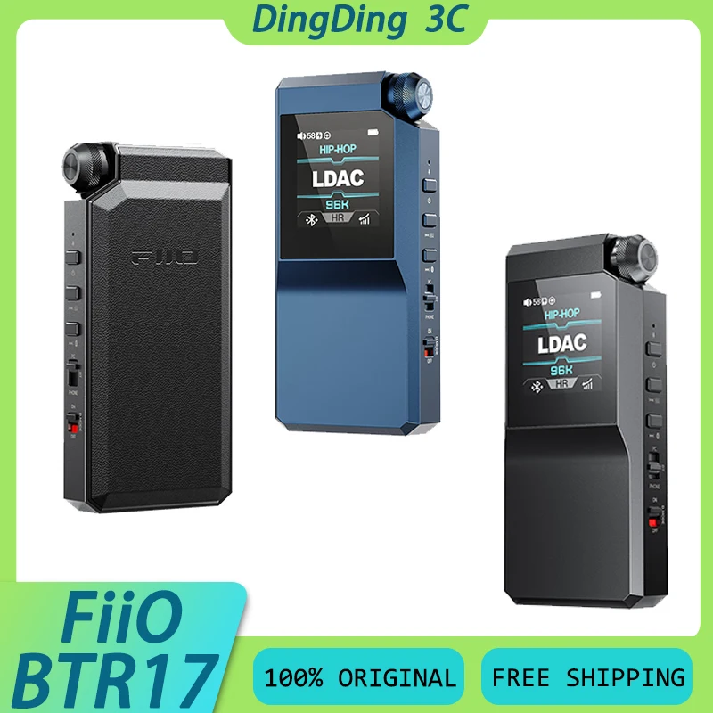 FiiO BTR17 Bluetooth Headphone Amplifier HiFi Audio Receiver Amplifier Custom AAC/SBC/aptX/aptXAdaptive/aptxLossless/atXHD/LDAC