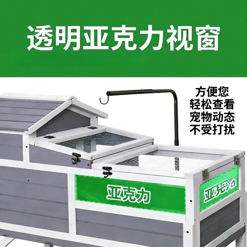 Solid wood turtle box, climbing pet breeding box, reptile ecological cabinet, landscaping cabinet c