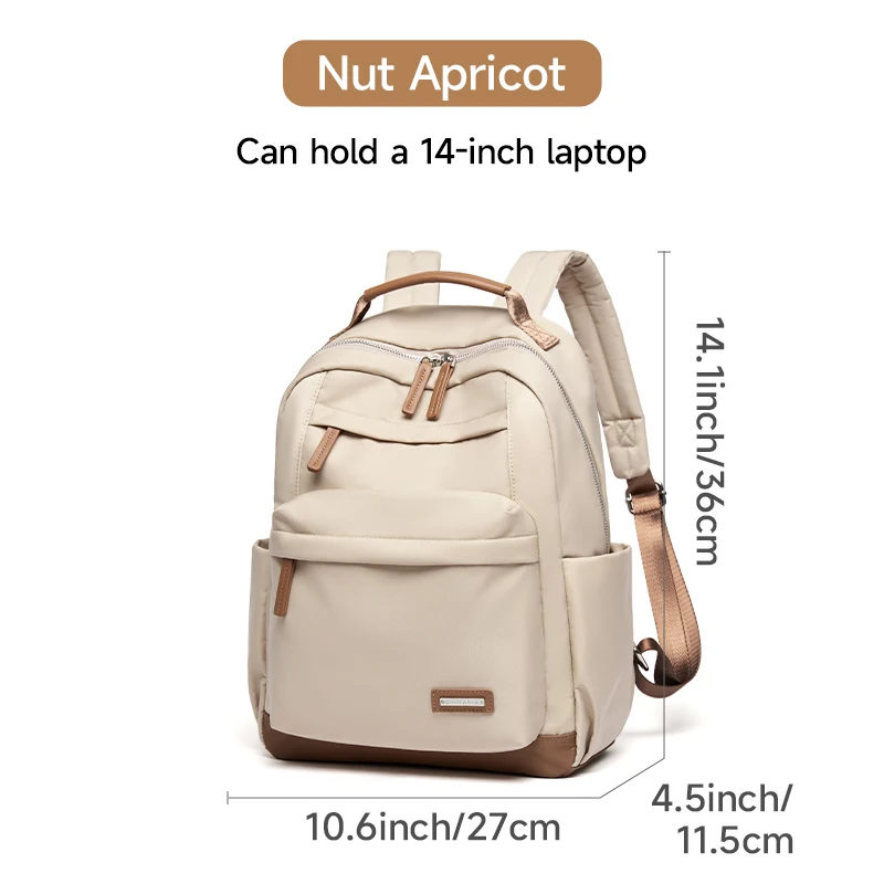 Women Laptop Backpack 14-Inch Oxford Fashion Travel Backpack With Anti-Theft Zipper Bag College Daily Leisure Use рюкзак женский