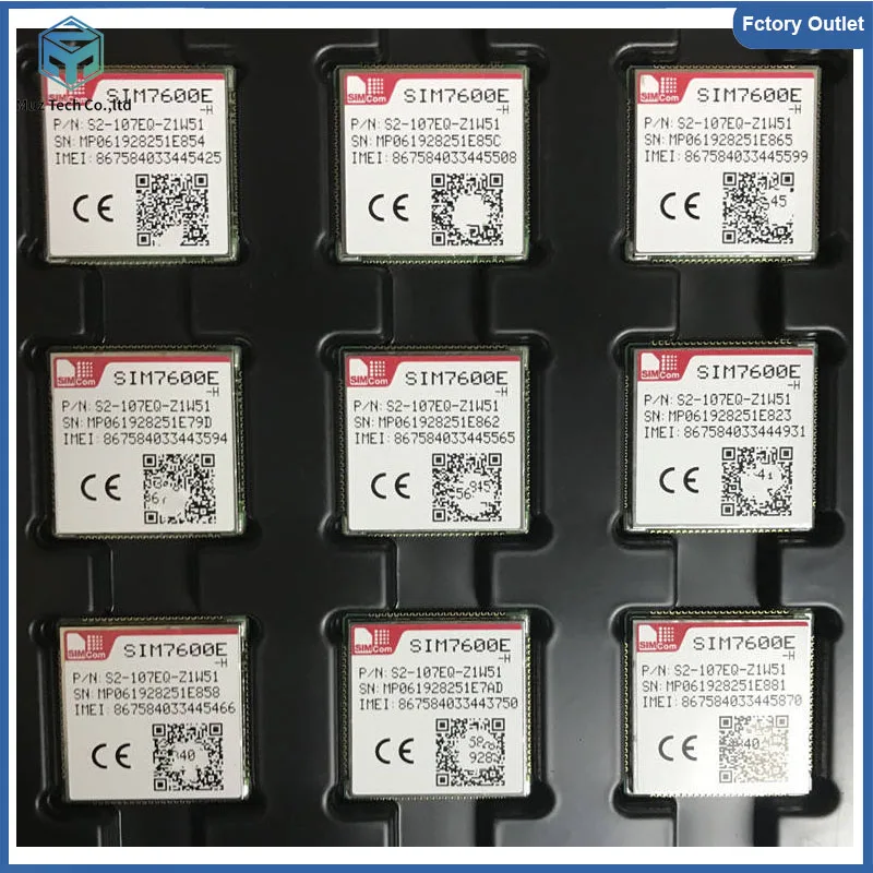 SIMCOM SIM7600 Series SIM7600E-H LCC Wireless Equipments 4G CAT4 Module SIM7600E-H Europe Cellular Modems LTE Project SIM7600E-H