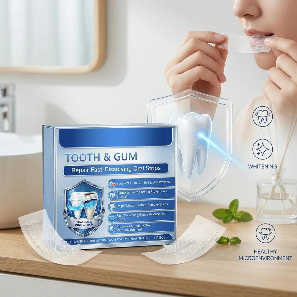 Instant Teeth Whitening Strips Lighten Yellow Remove Smoking Coffee Tea Stain Reduce Plaque Bleach Teeth Patch Tooth Brightener