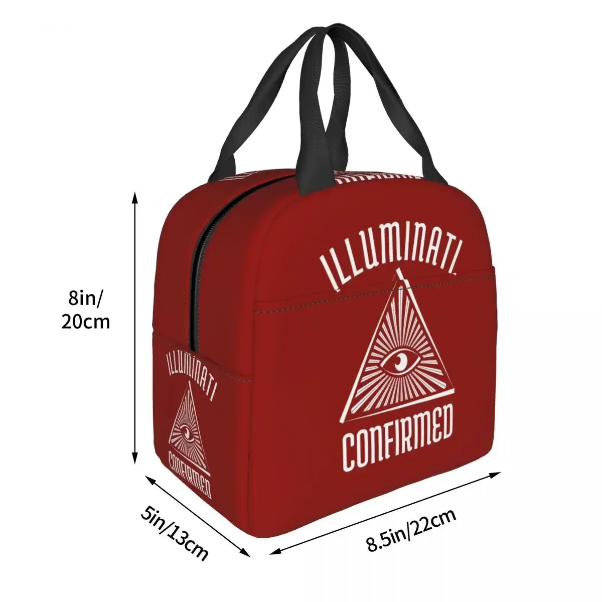 Masonic Mason Freemason Insulated Lunch Bag for Women Children Leakproof Food Boxes Thermal Lunch Box Tote