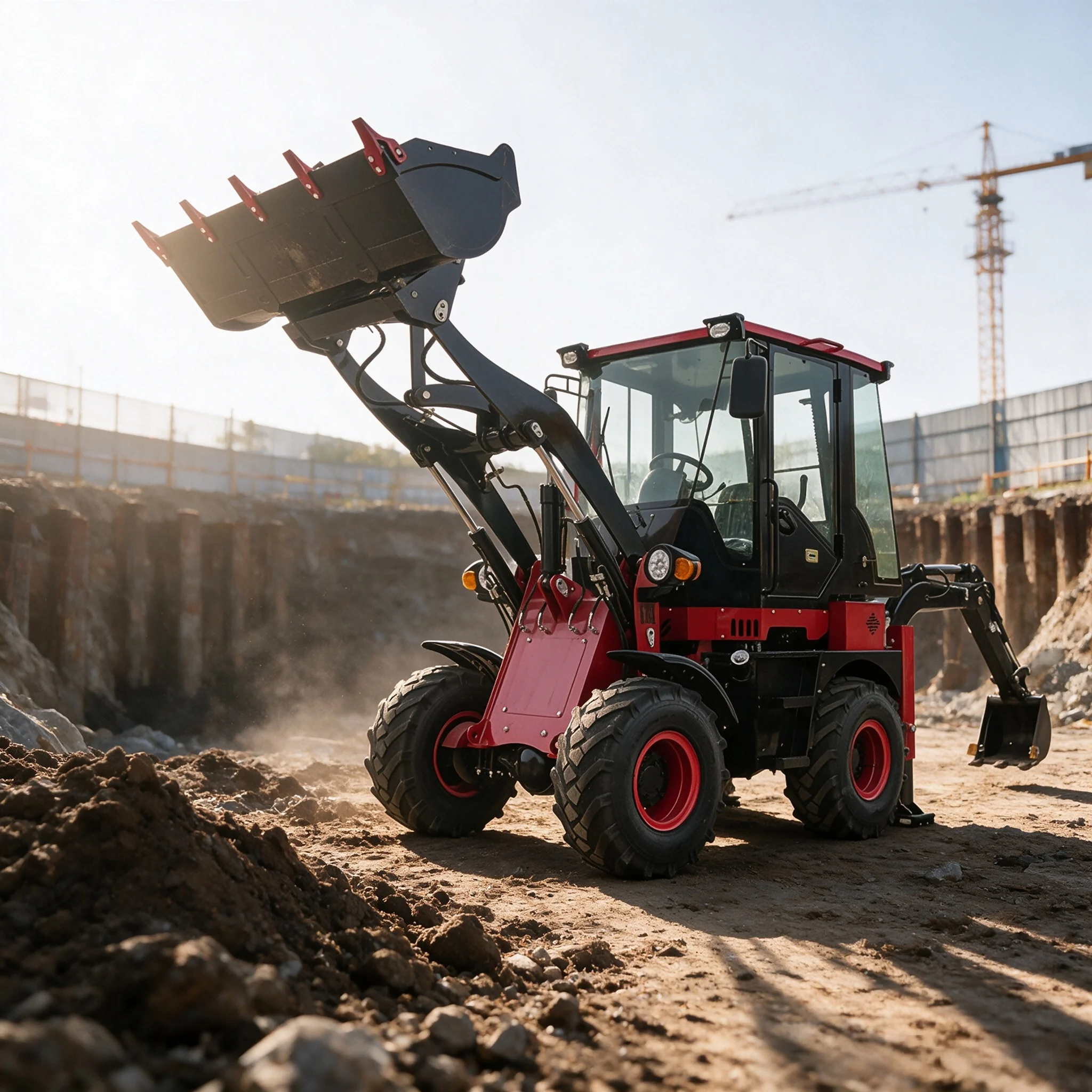 Powerful digging force deep digging depth multi purpose backhoe heavy duty backhoe light duty backhoe