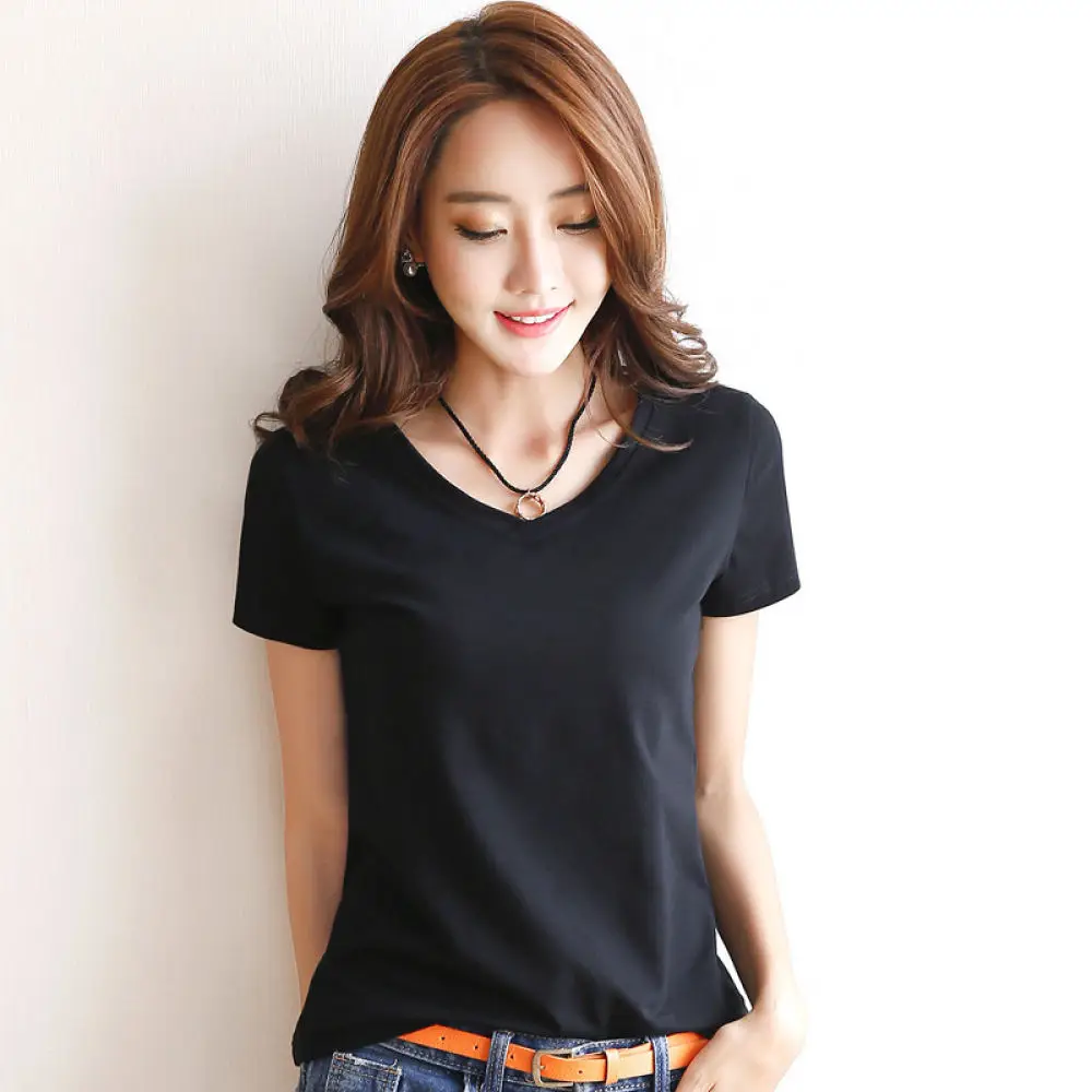 Ladies Short Sleeve Tee Slim Silhouette O Neck Casual Summer Top Soft Milk Silk Fabric Minimalist Korean Fashion Blouse