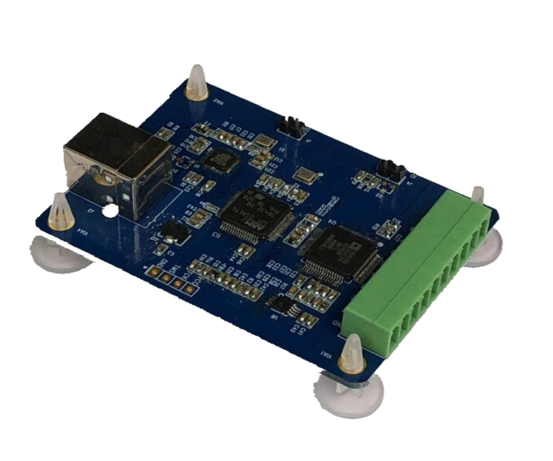 AD7606 multi-channel AD data acquisition module 16-bit ADC 8-channel synchronous USB high-speed interface control