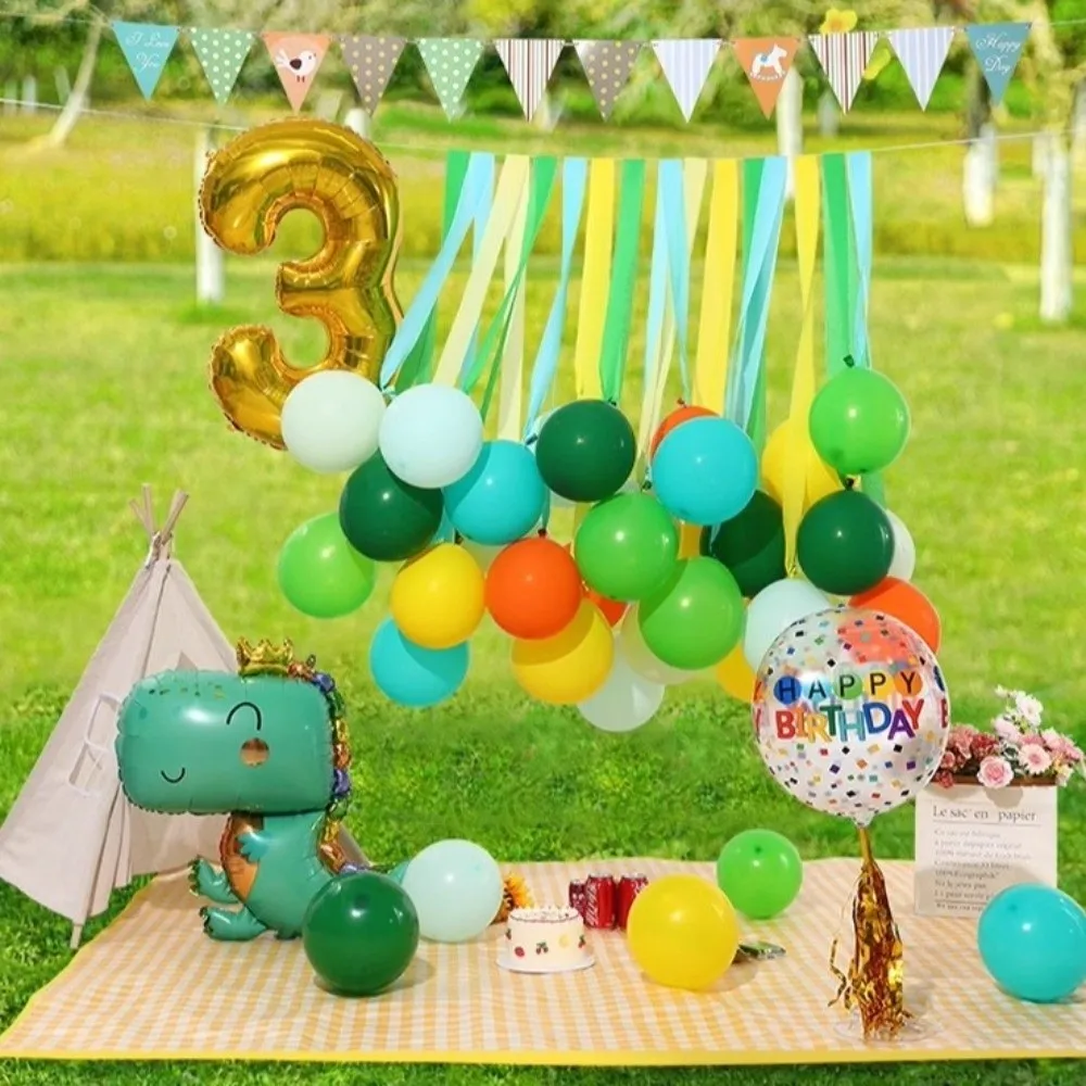 

30pcs Vibrant Colors Rainbow Latex Balloon Colorful Coloured Ribbon Tassel Balloon DIY Decorative Balloons Birthday Party