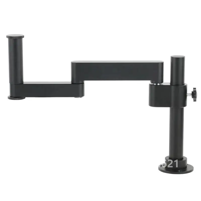 Articulating Arm Clamp Microscope Bracket 76mm 50mm Focusing Holder For Stereo Microscope Monocular lens Video Microscope Camera