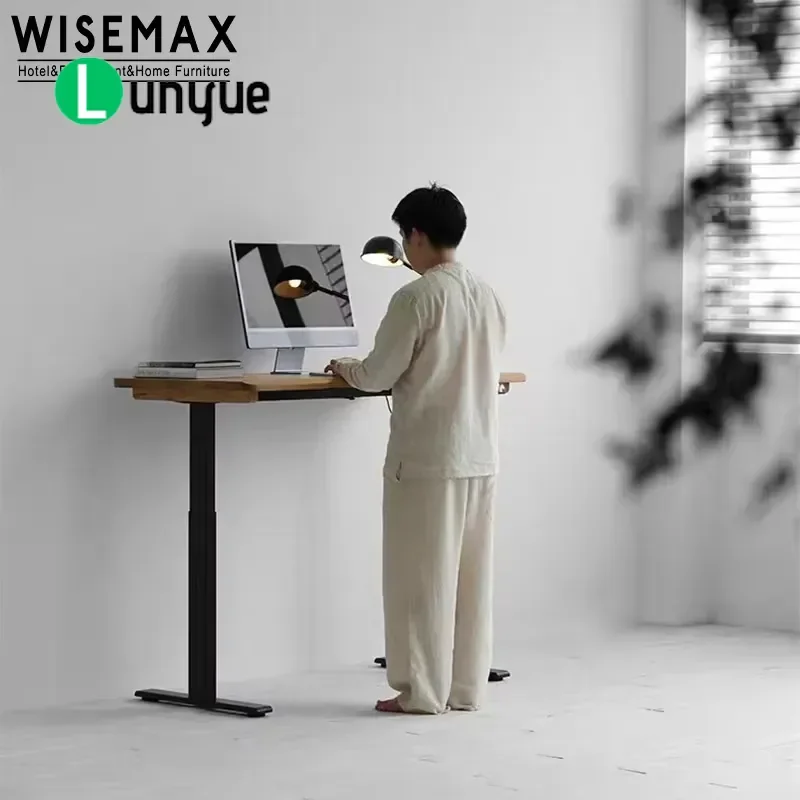 Modern Luxury Height Adjustable Standing Desk for Hotel Office Villa Apartment Computer Workstation Ergonomic Design