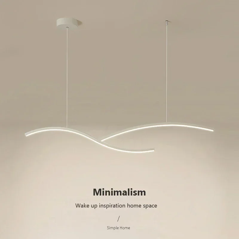 

Modern LED Pendant Light Hyperbolic Acrylic Lamp Shade for Bedroom Dining Living Room Office Chandelier Indoor Lighting Fixture