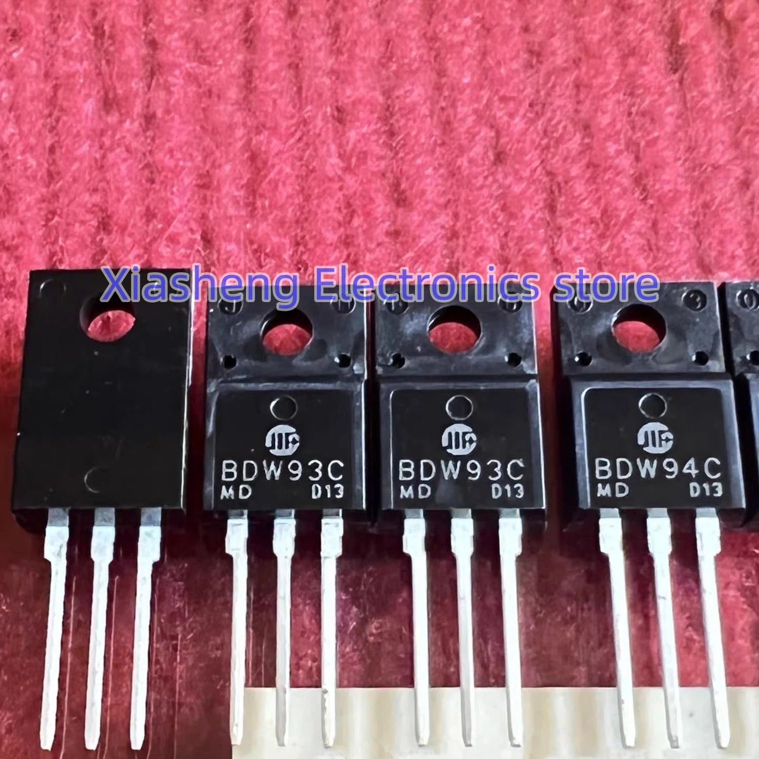 New Original 5Pairs BDW93C + BDW94C TO-220F Transistor In Stock Good Quality