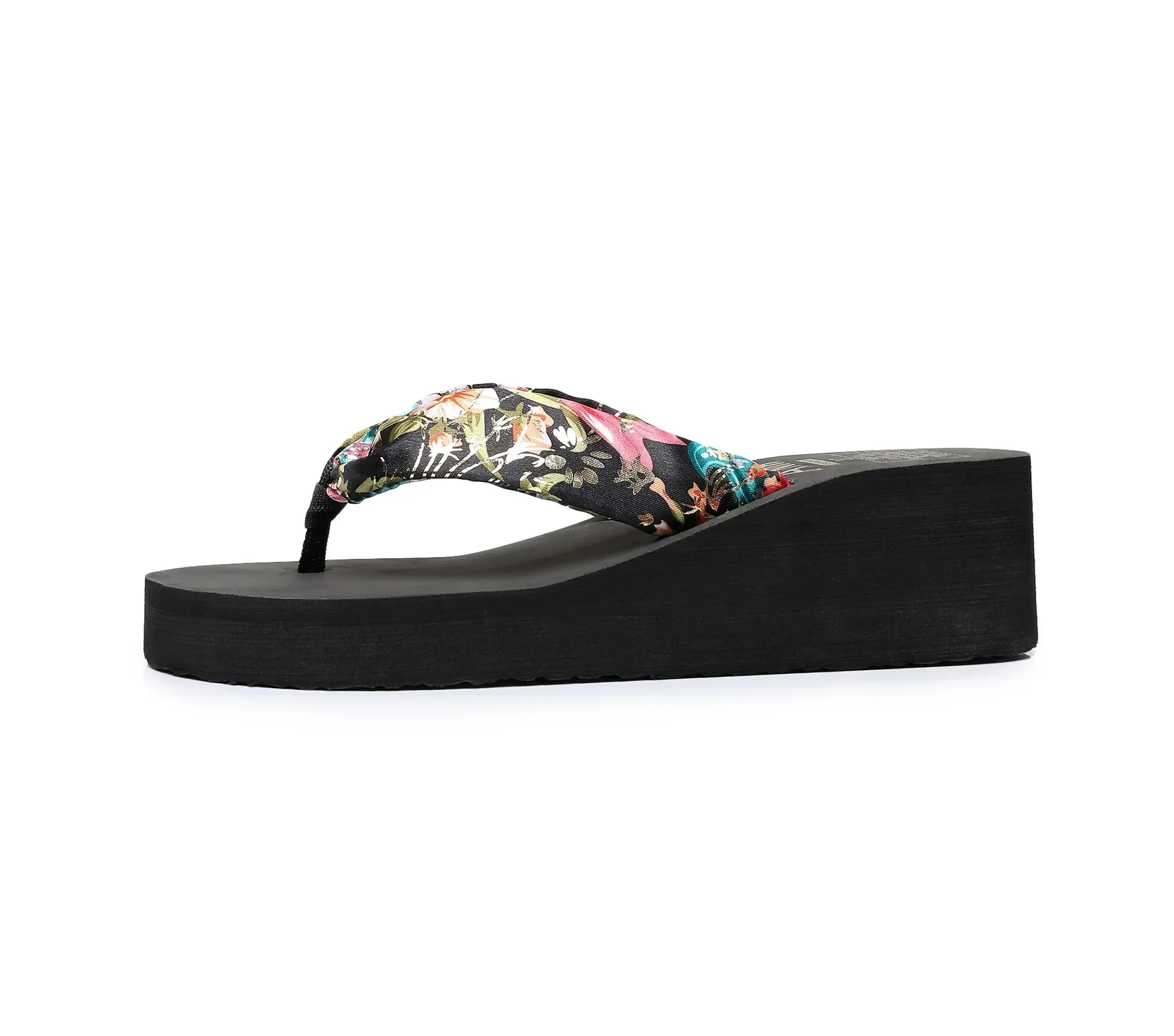 Damen Flip-Flops Sommer Strand Plateau-Slipper Lässige Outdoor-Keilsandalen Sommer Damenschuhe – Detail 33