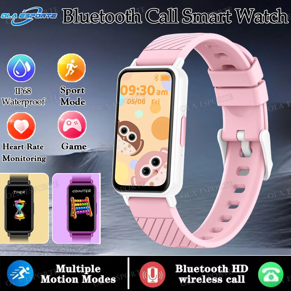 

2025 New Kid Smart Watch Men Women Heart Rate Monitoring GPS Tracke 100+Sport Mode Child SmartWatch IP68 Waterproof Watch Gift