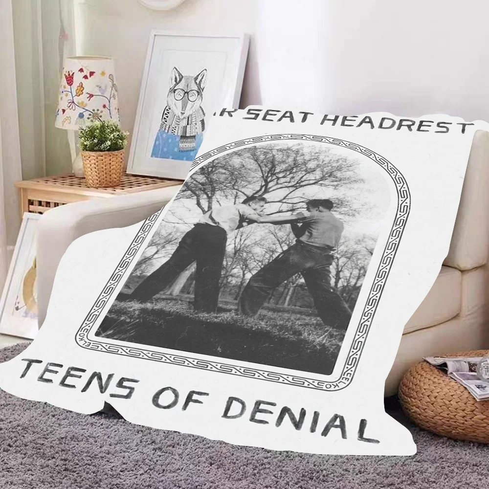 

Band C-Car Seat H-Headrest Blanket Design Lightweight Throw Blanket For Dorms, Naps, Living Room, Office,Sofa,All-Season