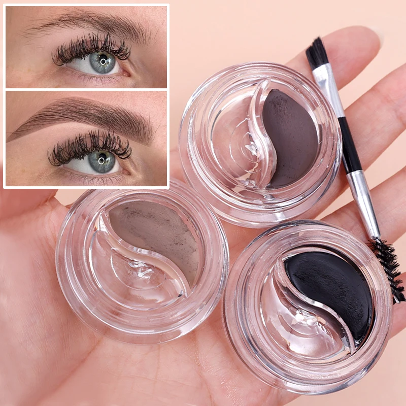 Waterproof Eyebrow Gel Cream Not Easy To Bloom Professional Dye Eyebrows Long Lasting Women Beauty Cosmetics Eyebrow Enhancer