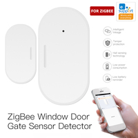 Window Door Gate Detector Zigbee Smart App Control Ewelink Wireless Work With Zigbee Wireless Gateway Hub Door Magnetic Sensor