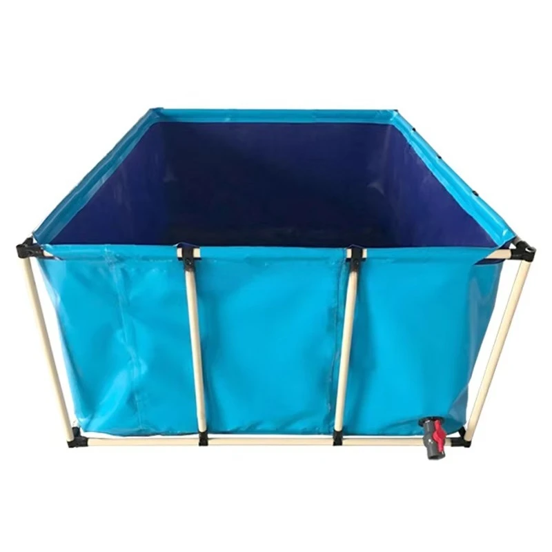 Metal Frame Durable Water Tank for Outdoor Aquarium Farming Use