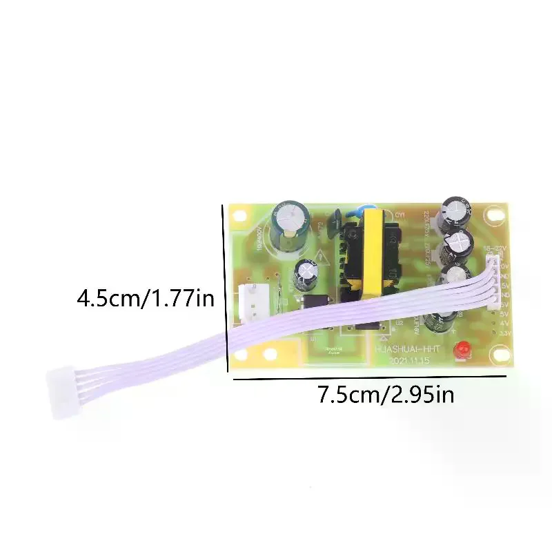 Universal 3.3V 4V 5V 15V 22V DVB 5-Wire Receiver Power Board Module Third-generation Plug-in Card TV Set-top Box Power Board