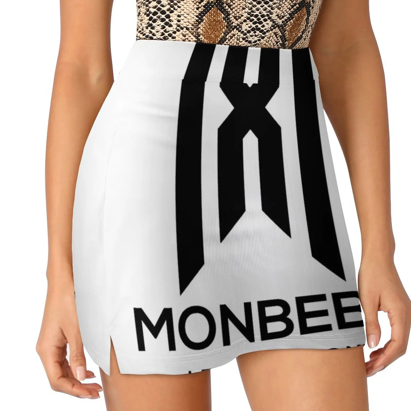 Monsta X-Jooheon Skirts Woman Fashion 2022 Pant Skirt Mini Skirts Office Short Skirt Kpop Monsta X Logo Jooheon