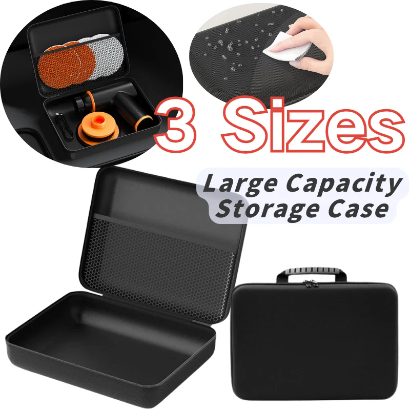 Car Large Capacity Storage Case Universal Portable EVA Storage Bag Eva Hard Shell Digital Vacuum Cleaner Storage Box 3 Sizes