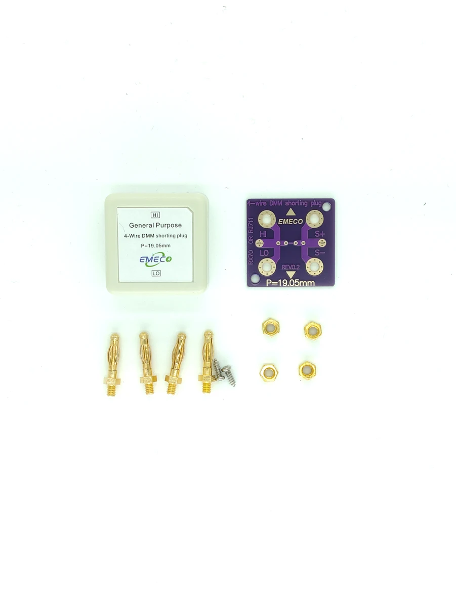 Strumento di verifica multimetro di calibrazione standard con spina corta a 4 fili Spina di cortocircuito DMM Modello 8610/8620 Vendita di