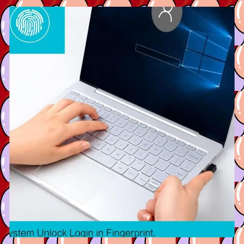 a72z-windows-指紋リーダー-win10-11-用、タイプ-c-usb-c、360-°-バイオメトリック-タッチ、暗号化ドキュメントによる高速で安全なサインイン、dura