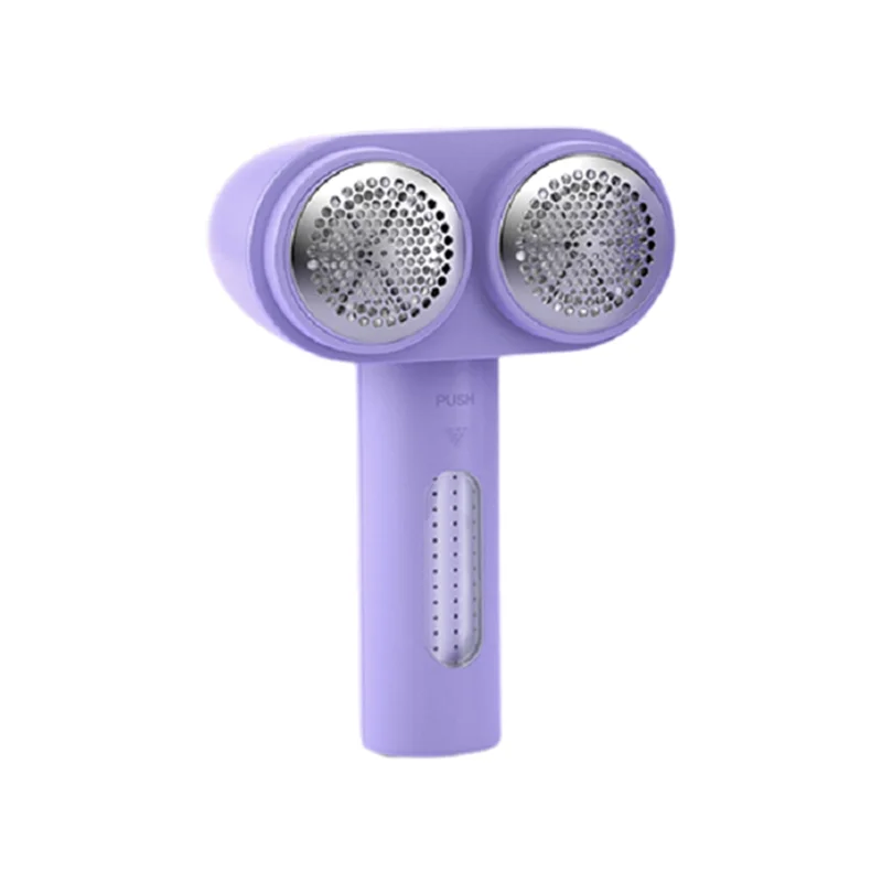 

B07B-Fabric Shaver,Electric Dual Motor Sweater Lint Remover,6-Leaf Blades,Defuzzer Clothes Pilling Tool