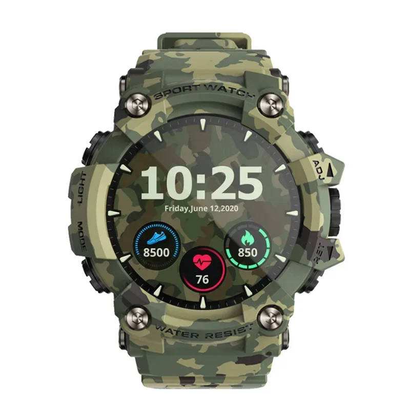 

2024 New T6 Smartwatch for Men - Waterproof. Blood Pressure Monitor. Full Round Screen. Outdoor Smartwatch. for IOS & Android