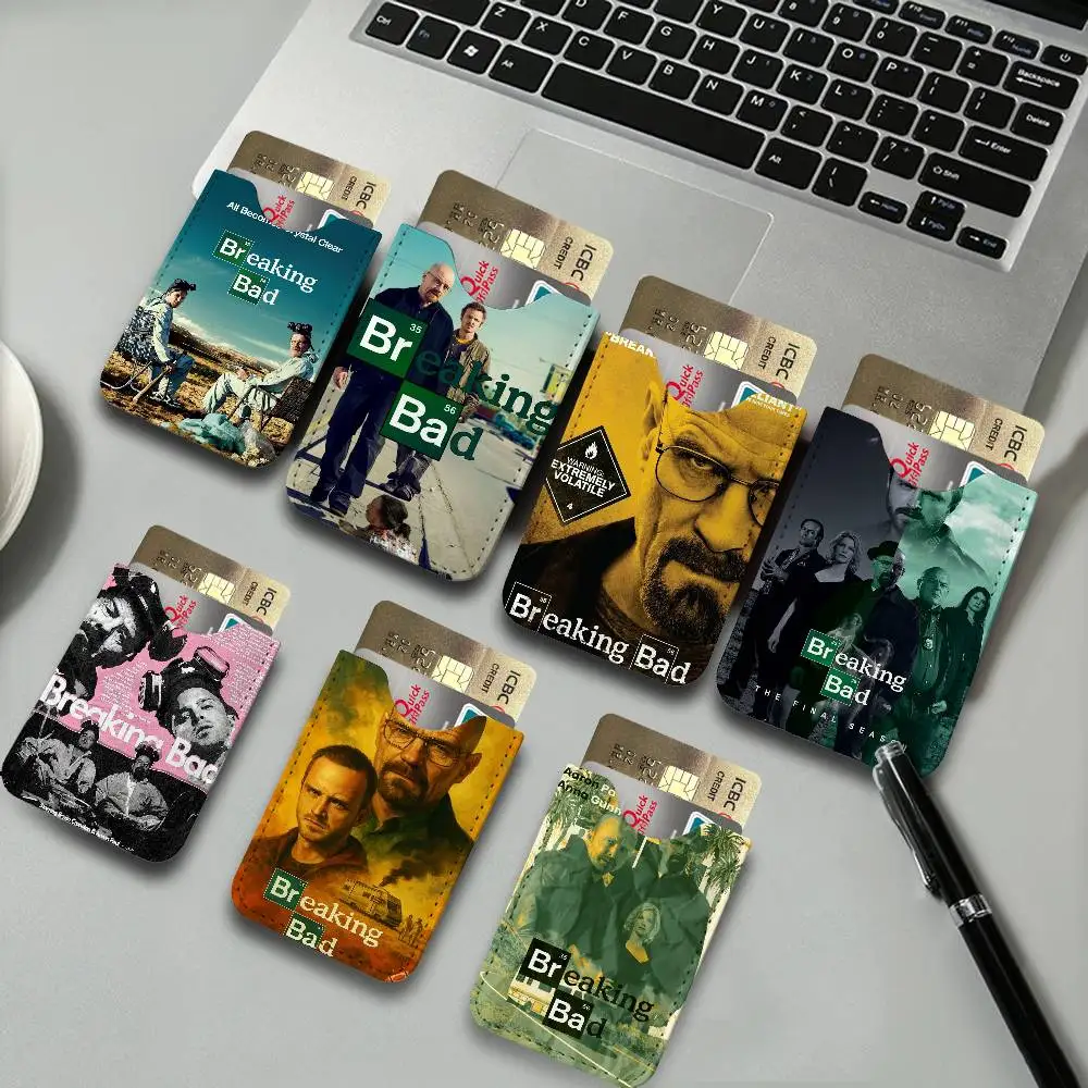 Breaking Bad TV Show Series Light and thin mini bag small and portable bus card protective leather case for men and women
