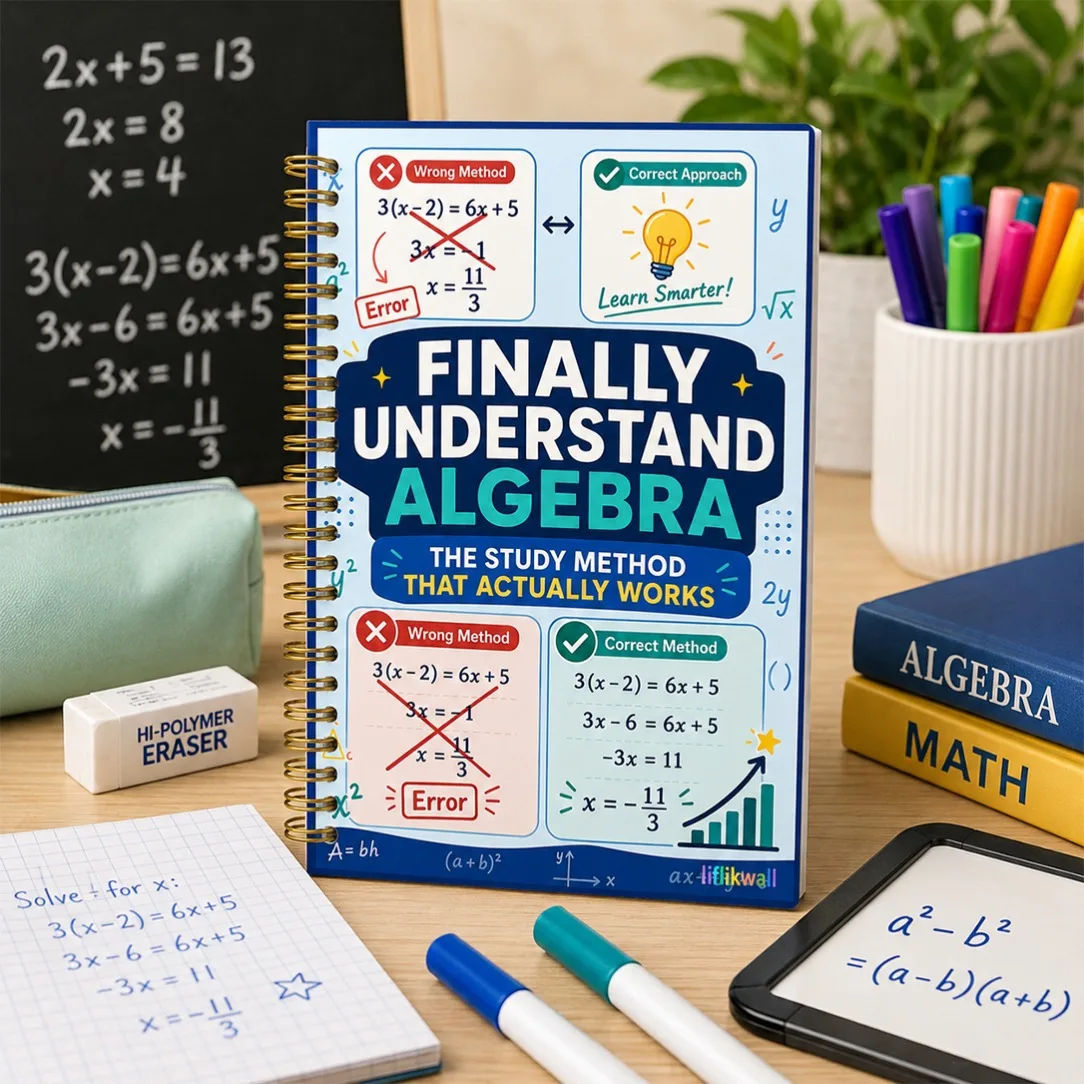 English Math Formula Derivation Handbook for Students Help Memorize Important Mathematical Formulas Pocket Study Reference Book
