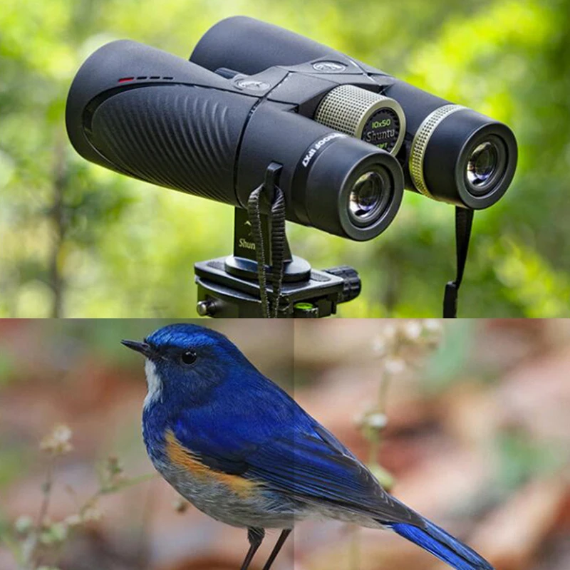 10X50 12x50 Binoculars for Adults High Powered HD Bird Watching Binocular for Hunting with Clear Vision Easy Focus Telescope