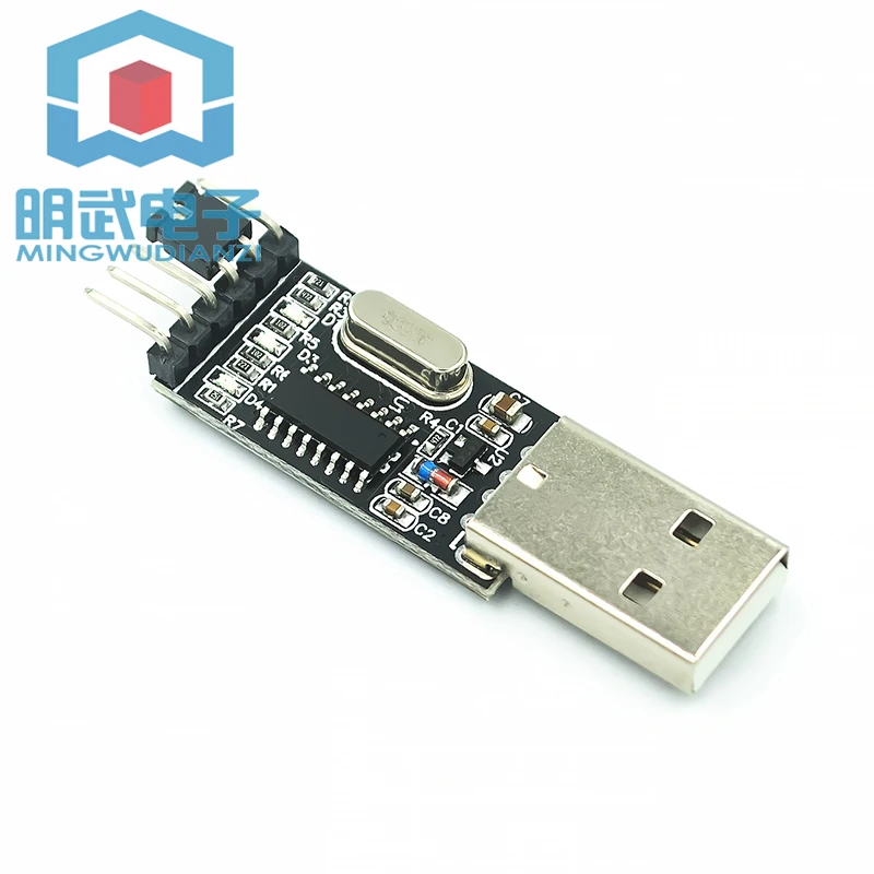 CH340G Knipperende bordmodule USB naar TTL STC-microcontroller Downloadlijn in negen knipperende machine