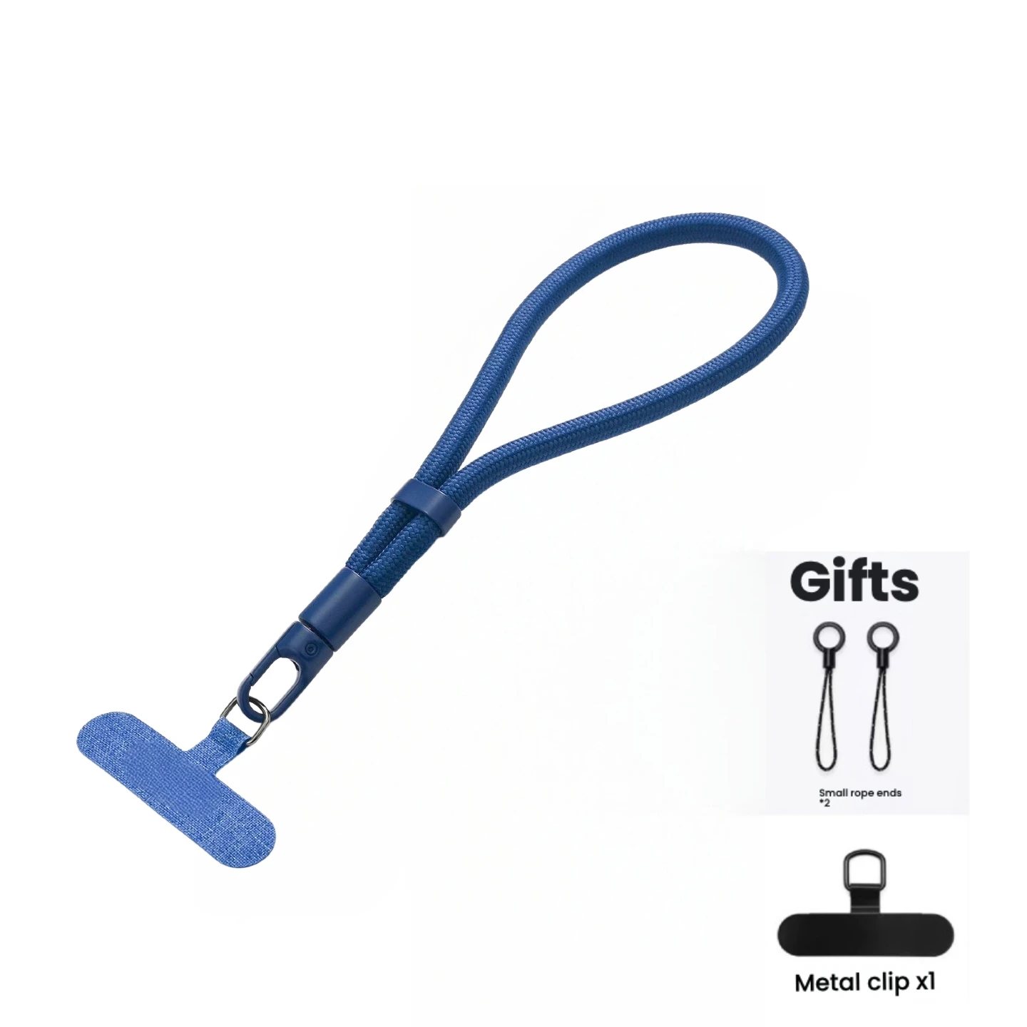 Nieuwe verstelbare telefoonpolsband/lanyard – een premium, anti-verlies en anti-diefstal accessoire. Voorzien van een veilige sluiting en inclusief een