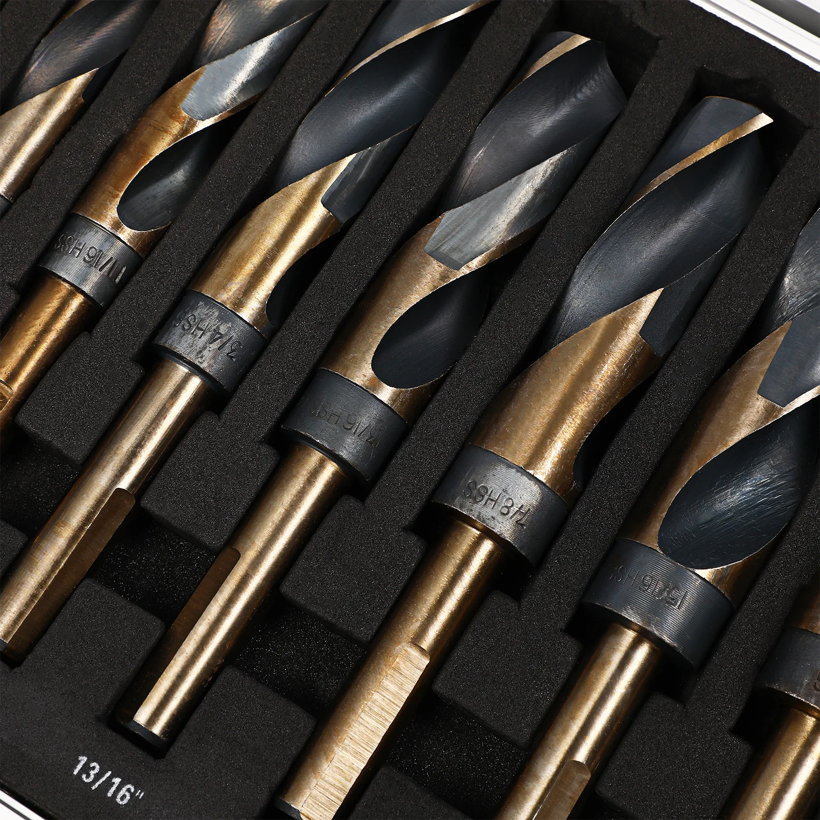 

8 шт. набор спиральных сверл, стальные витые высокопрочные пластиковые сверлильные инструменты, сверла