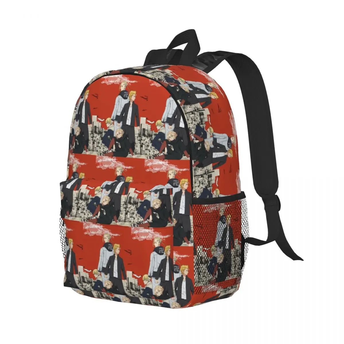 

Tokyo Revengers Anime Cartoon Manga Backpack Student Boys Girls BookBag Children School Bag Computer Shoulder Bags for Men Women