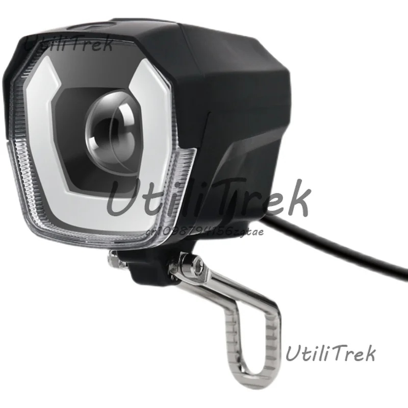 

Фара для электрического велосипеда, светодиодная система ночного освещения с широкоугольной конструкцией, аксессуары для электрического велосипеда